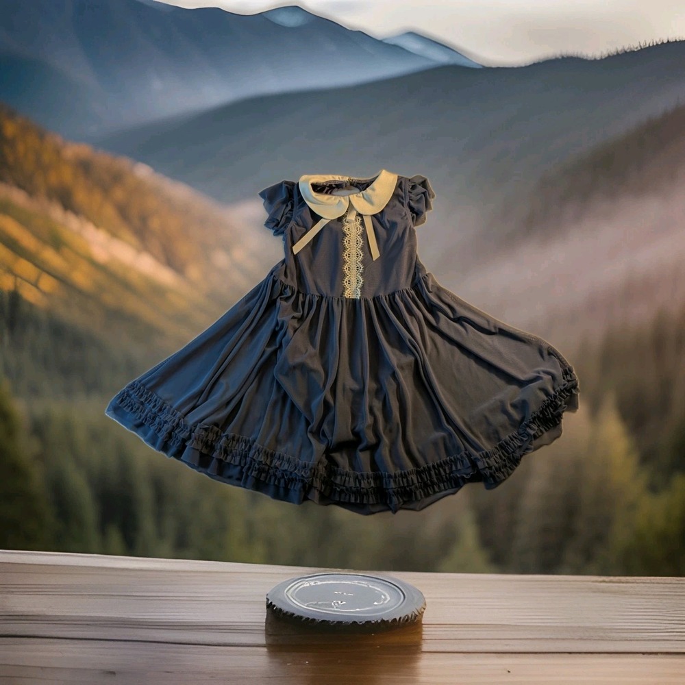 Weissman Head Above Water Lyrical Dance Costume Dress Blue Girls MC Child 10/12